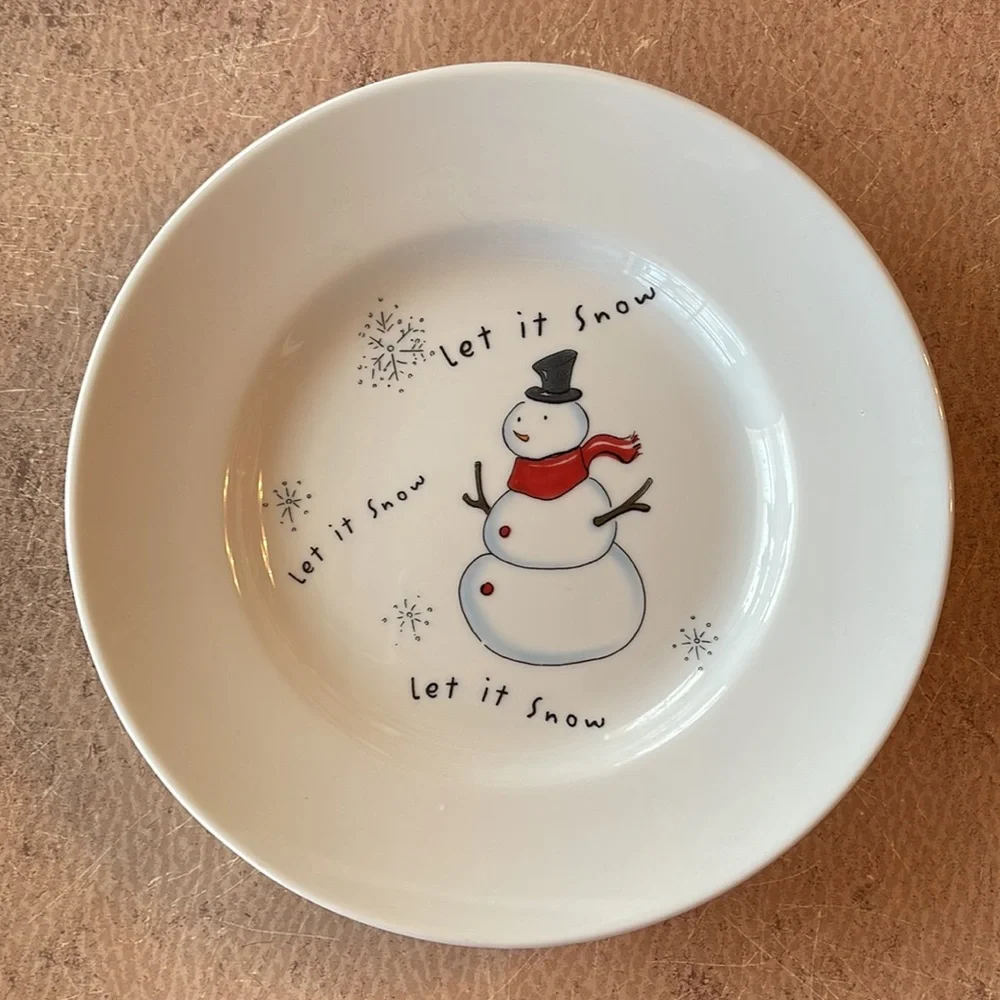 Pottery Barn Holiday Cheer Plates